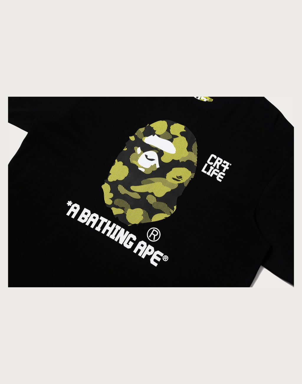 BAPE X CR7 LIFE CAMO A BATHING APE RELAXED FIT TEE MENS