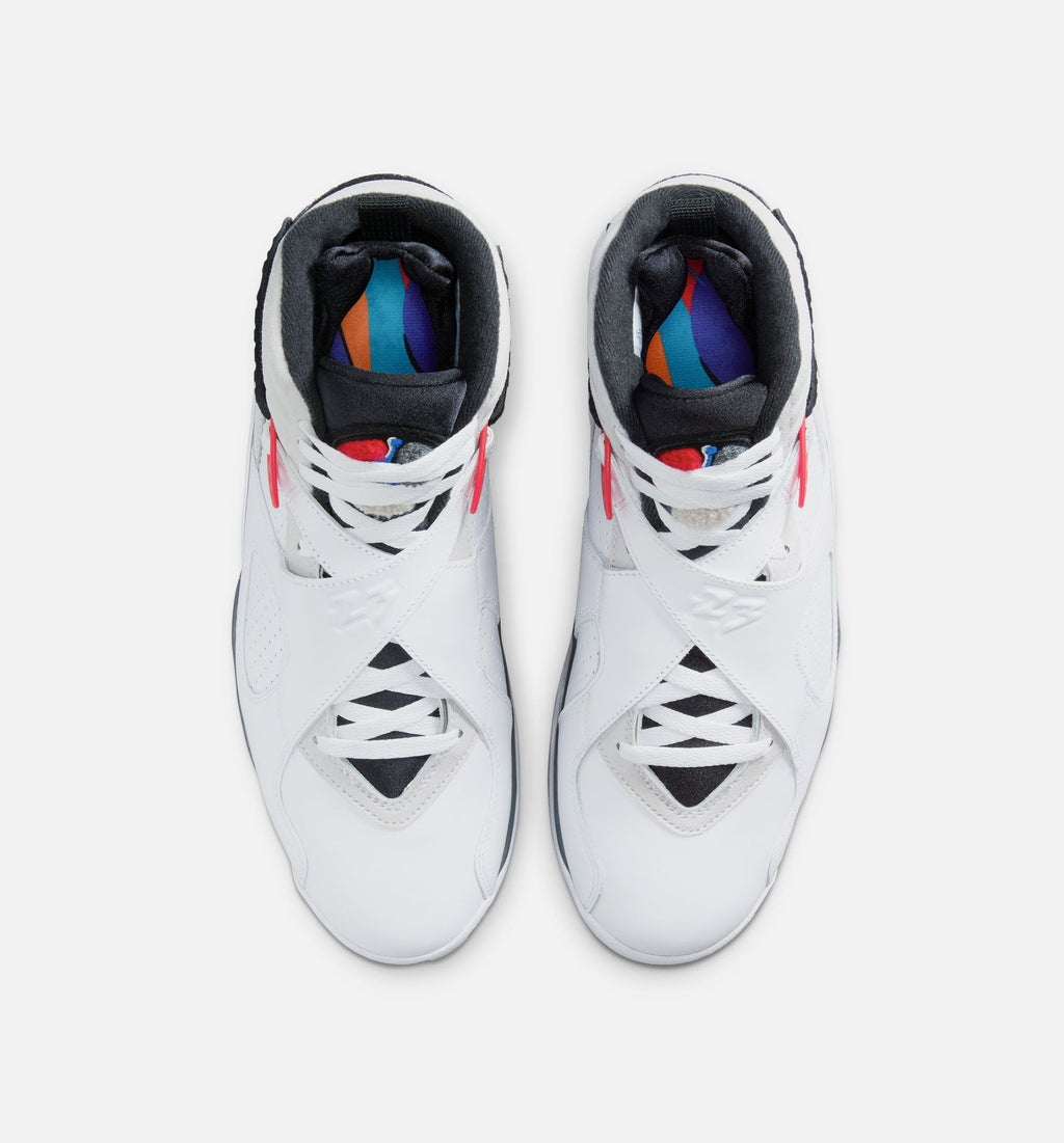 Air Jordan 8 Retro White and True Red – Men's Lifestyle Shoe | White/Black/True Red
