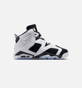 Air Jordan 6 Retro Black and White Big Kids' Sneakers - Black / White