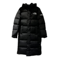 The North Face Long Hooded Down Puffer Coat - Black