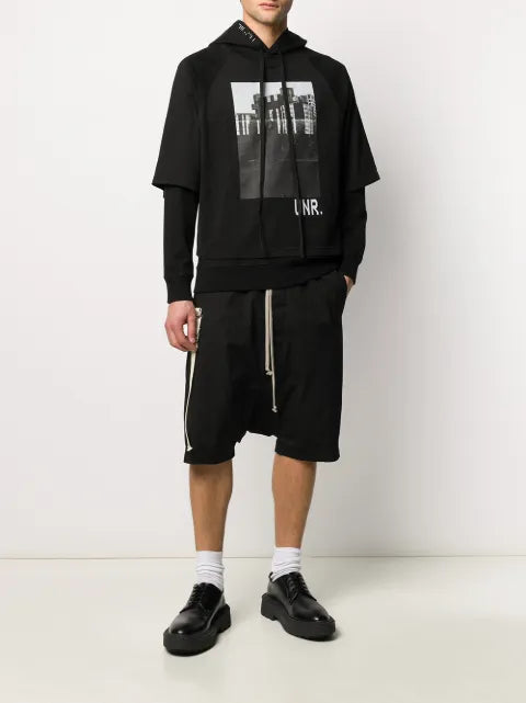 UNRAVEL PROJECT photographic-print hoodie