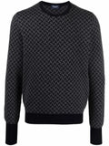 Drumohr pattern-jacquard knit jumper