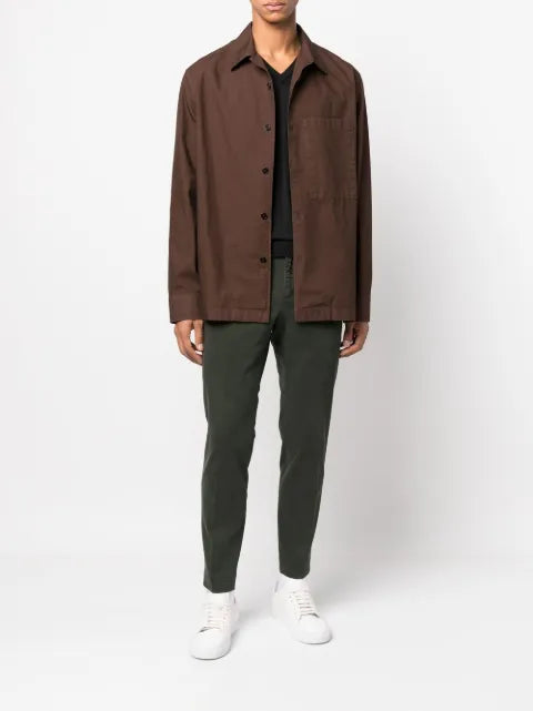 Zanone V-neck knitted jumper