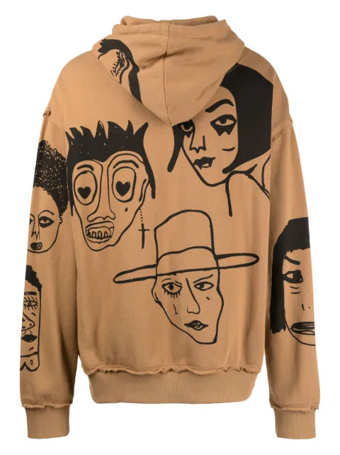 Haculla They're Watching cotton hoodie