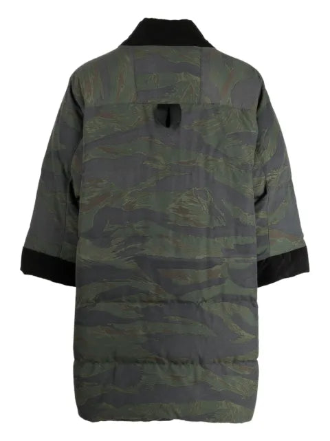 Mostly Heard Rarely Seen camouflage-print cotton padded jacket