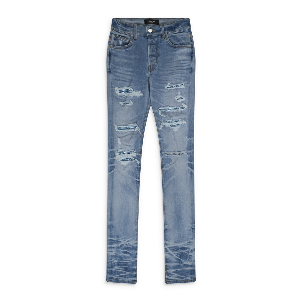 Blue Crystal Thrasher Jeans