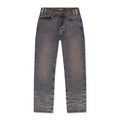 Light Indigo Destroyed Denim