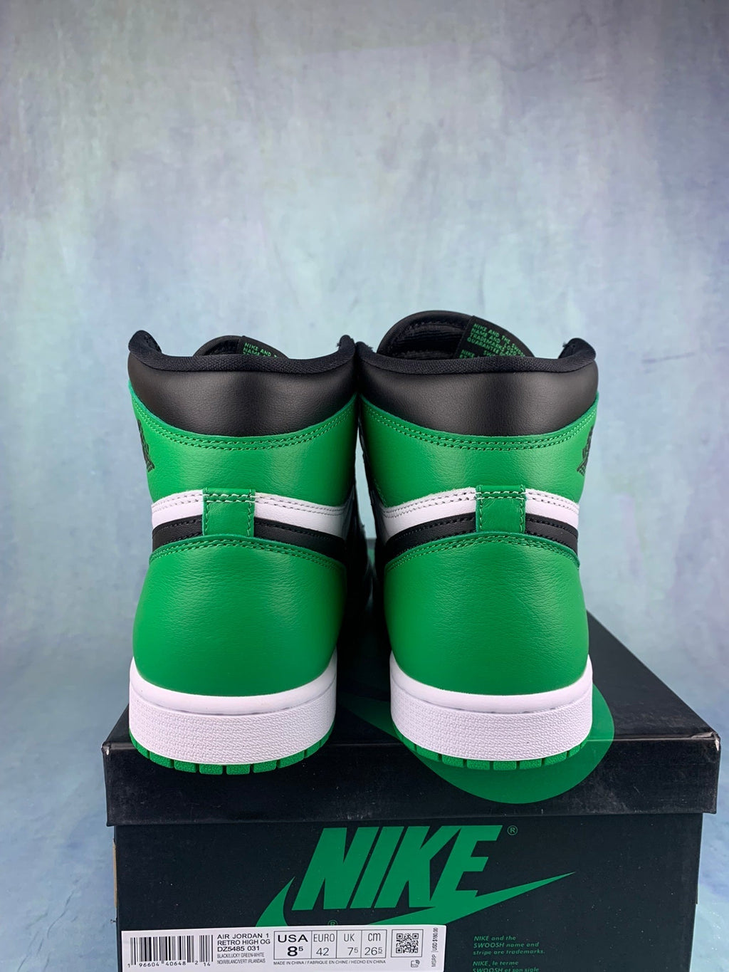 Air Jordan 1 High Lucky Green Unisex Sneakers DZ5485-031