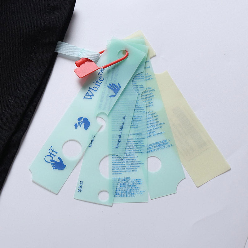 OFF-WHITE Blue Arrow Pattern T-Shirt