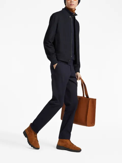 Zegna Oasi Elements cashmere bomber jacket