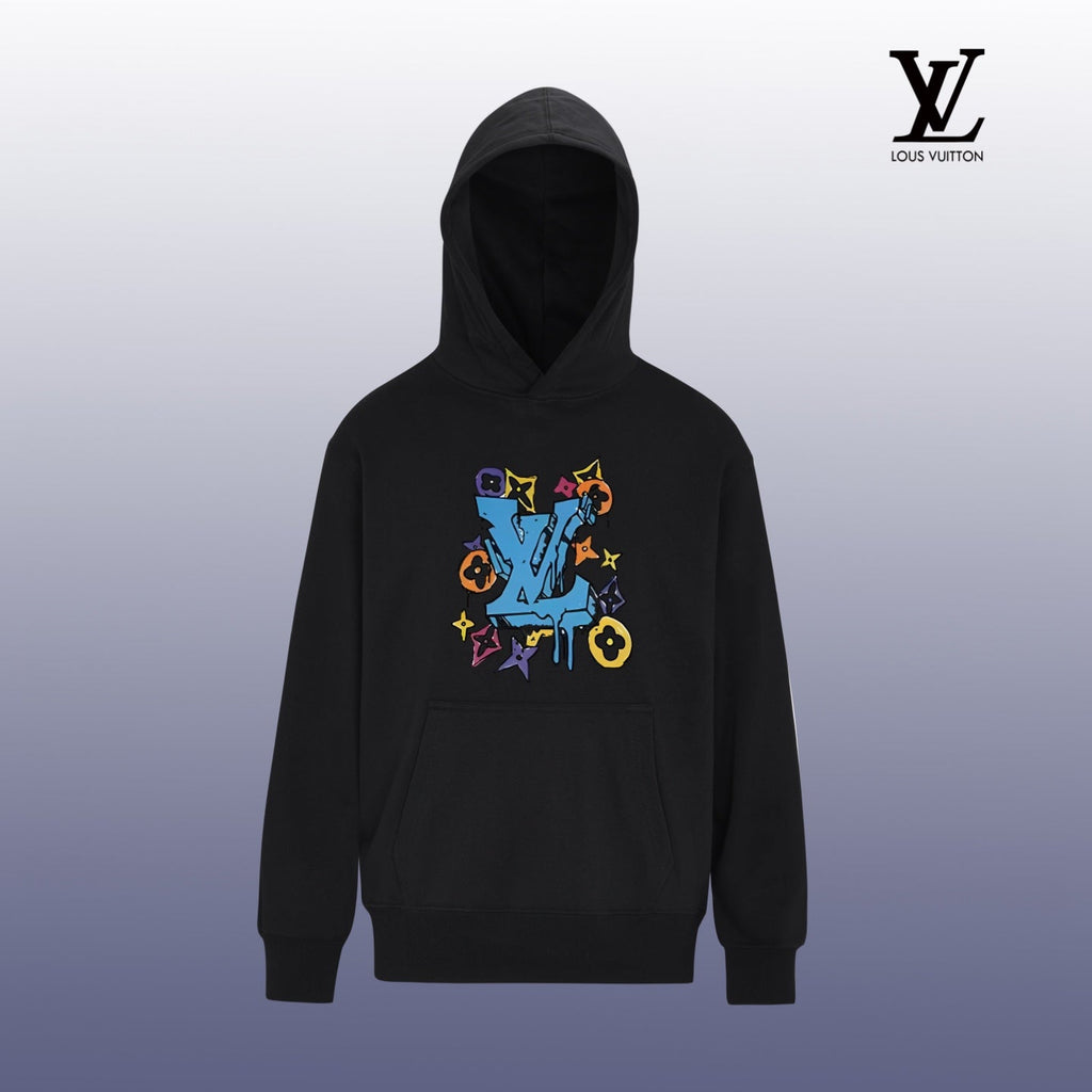 Designer Graphic Print Crewneck Sweatshirt
