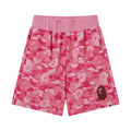 BAPE Camo Sweat Shorts – Blue & Pink