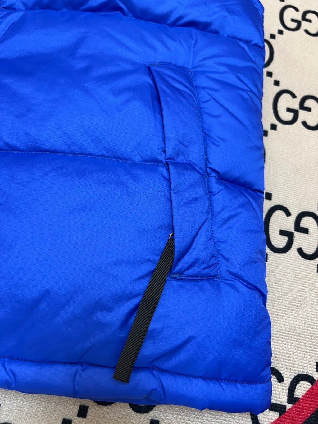 The North Face Blue Black 1996 Retro Nuptse Down Vest