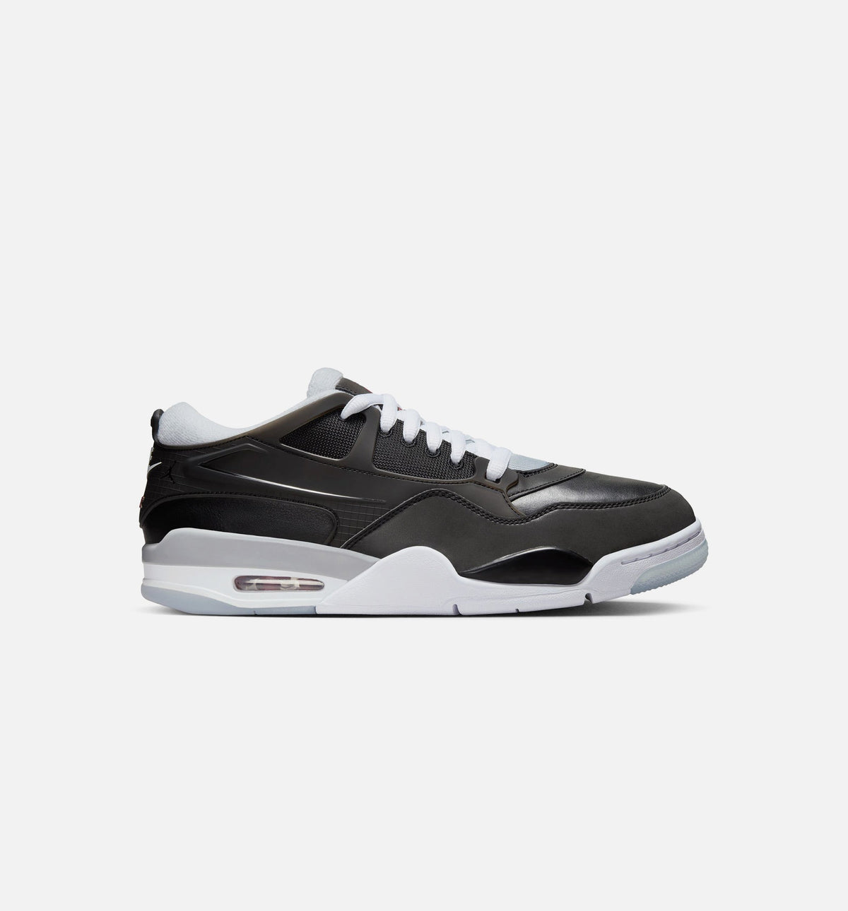 Air Jordan 4 RM Black, Red and Grey Men's Sneakers