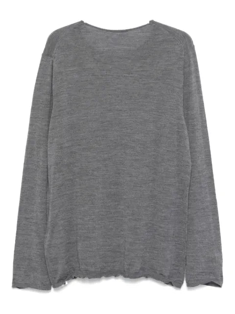 Comme Des Garçons Shirt Freedom-embroidered sweater