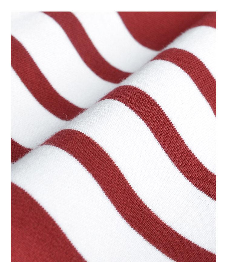 Thom Browne Style Unisex red sweatpants with Signature Four-Bar Detail