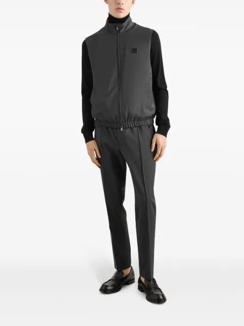 Dolce & Gabbana logo-plaque vest