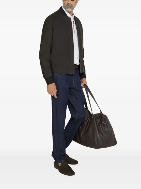 Zegna Secondskin bomber jacket