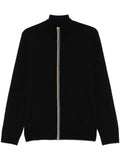 Paul Smith washable merino wool 'Signature Stripe' zip cardigan