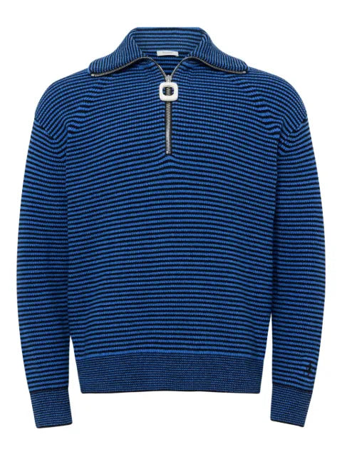 JW Anderson striped zip-up sweater