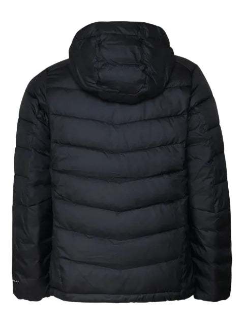 Columbia logo-print hooded padded jacket