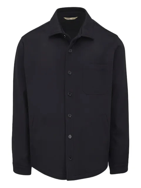 Maurizio Baldassari button-fastening patch-pocket shirt jacket