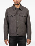 Harris Wharf London buttoned flap-pocket jacket