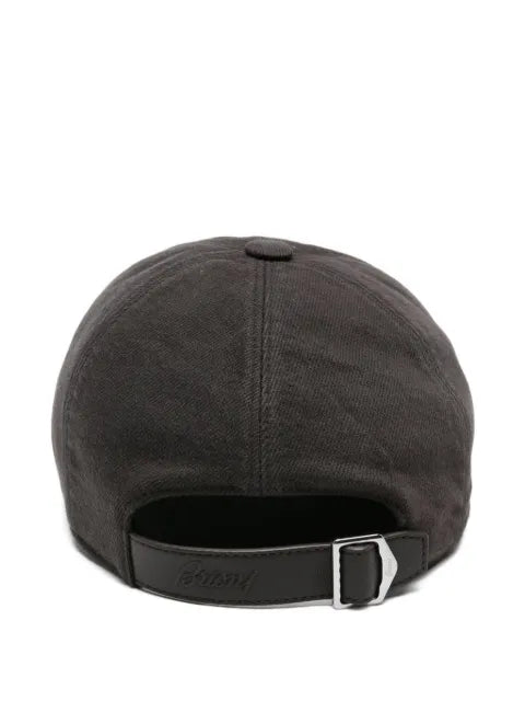 Brioni logo-embroidered baseball cap