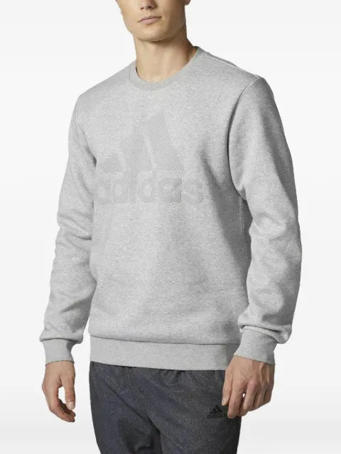 adidas 3-stripe logo sweatshirt