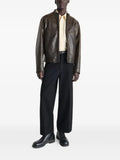 LEMAIRE leather biker jacket