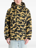 A BATHING APE® camo shark snowboard jacket