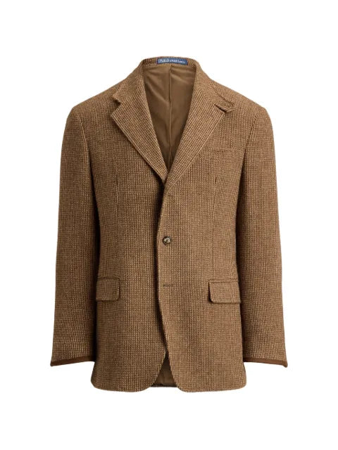 Polo Ralph Lauren tailored-fit tick-weave blazer