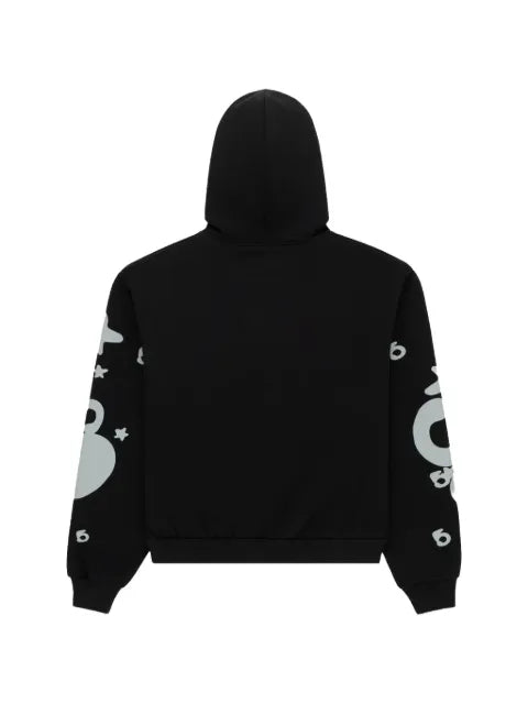 SP5DER reflective-detail hoodie