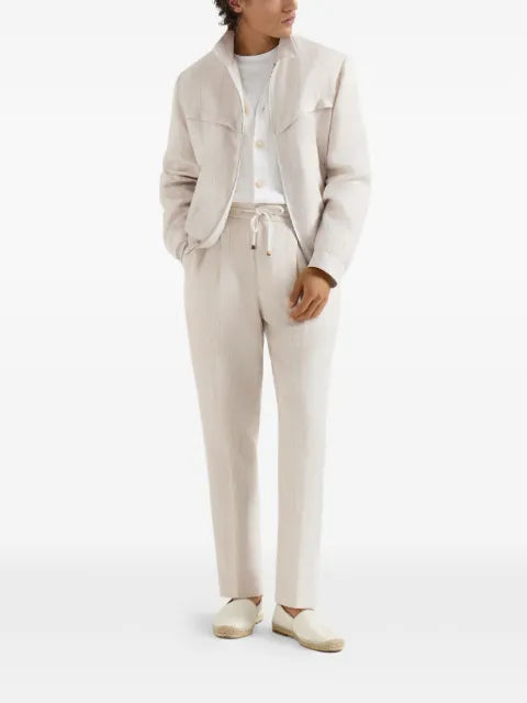 Brunello Cucinelli linen and cotton cardigan