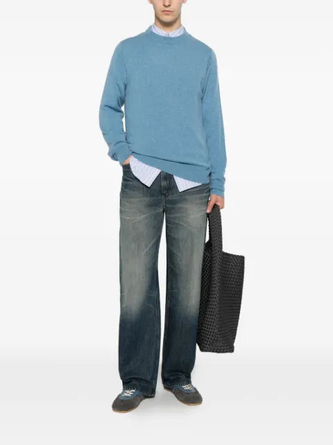 SANDRO cashmere crew neck sweater