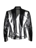 Philipp Plein jacket in python leather
