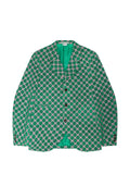 Comme des Garçons Homme floral-print three-button blazer