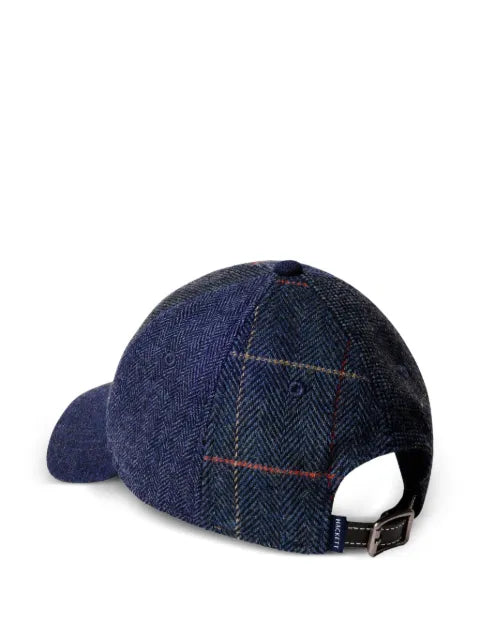 Hackett London patchwork baseball cap