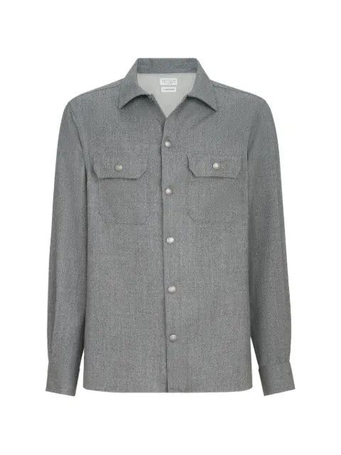 Brunello Cucinelli virgin wool shirt
