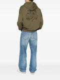 Balmain logo-print cotton hoodie
