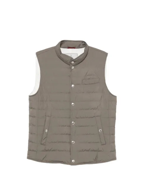 Brunello Cucinelli quilted sleeveless gilet