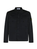 Stone Island Compass-patch shirt jacket