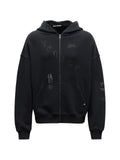 Palm Angels embellished logo-print hoodie