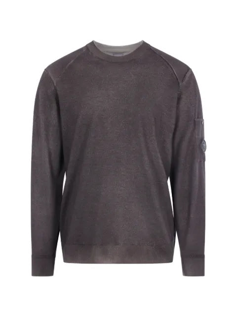 C.P. Company lens-detail raglan-sleeve sweater
