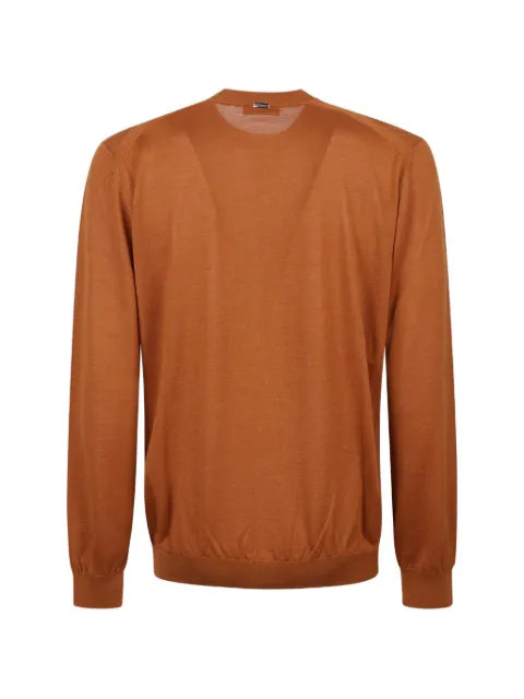 Herno fine-knit button-up cardigan