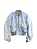 Rick Owens Secchia Flight zip-up leather bomber jacket