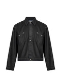 YMC Loft waxed-finish denim jacket
