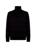 Iceberg striped roll-neck sweater
