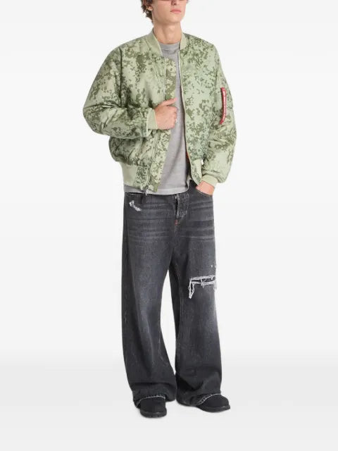 Alpha Industries MA-1 camo-print reversible bomber jacket