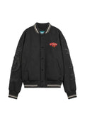 BARROW logo-patch bomber jacket